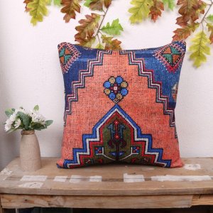 Cuscino kilim in stile anatolico
