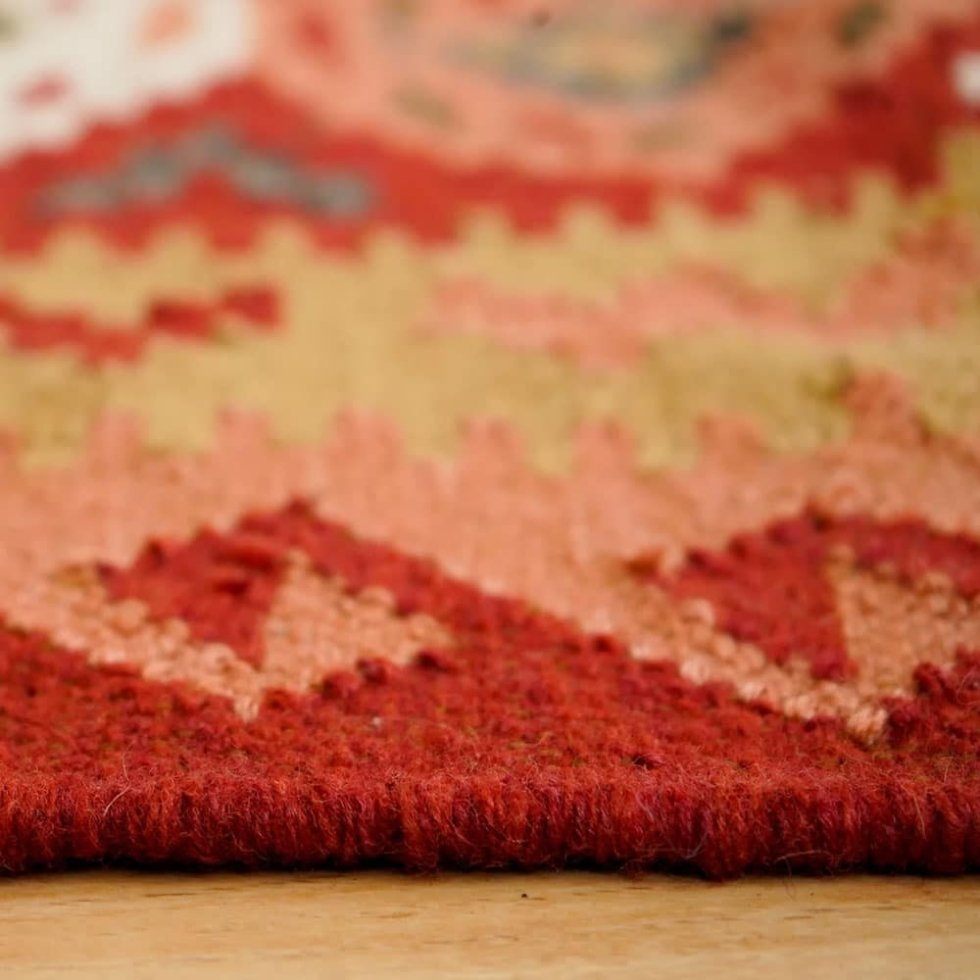 Autentico tappeto kilim indiano