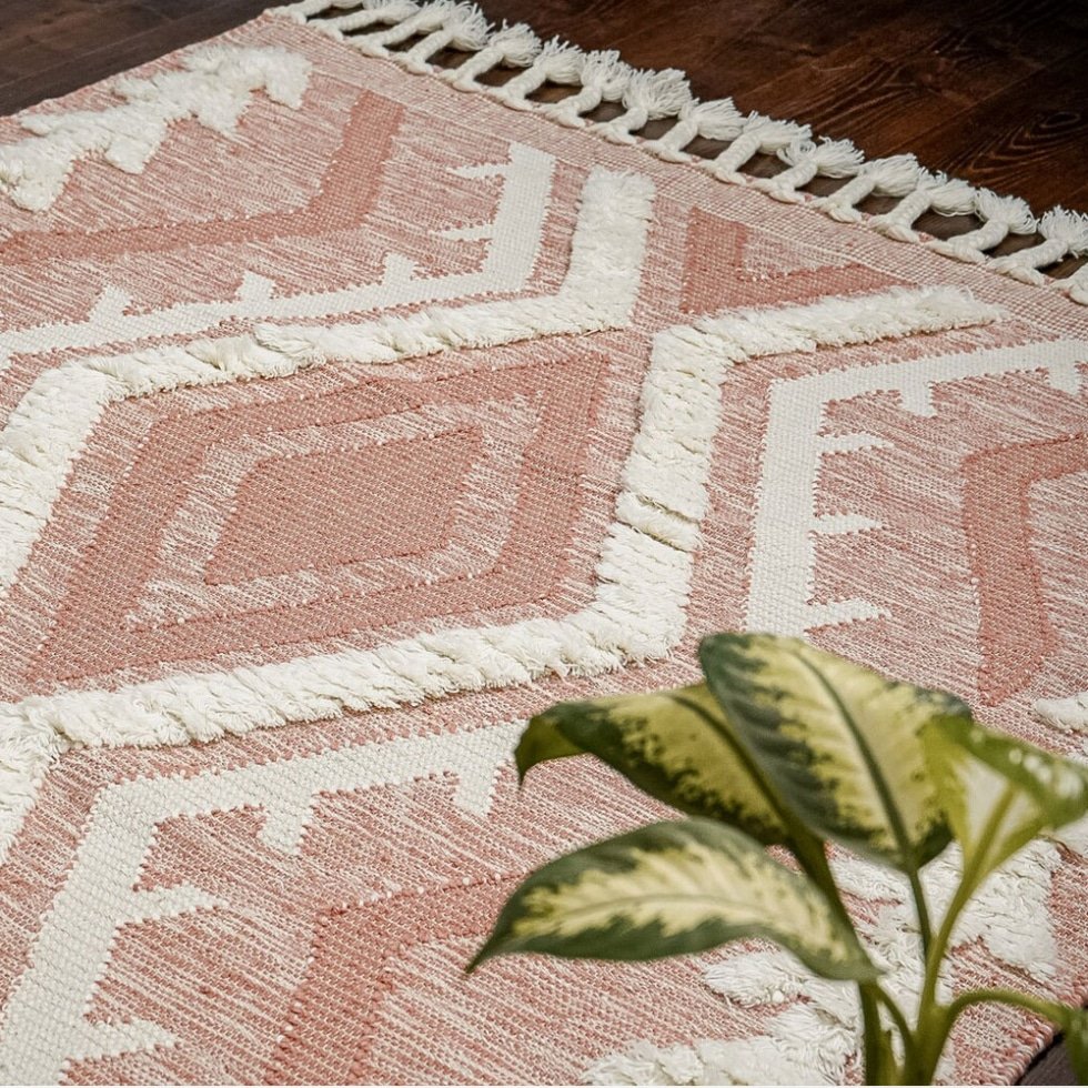 Tappeto kilim morbido color frassino