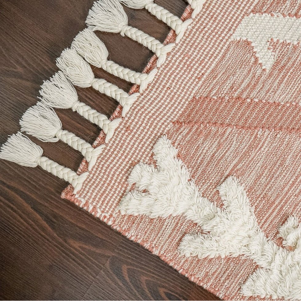 Tappeto kilim morbido color frassino