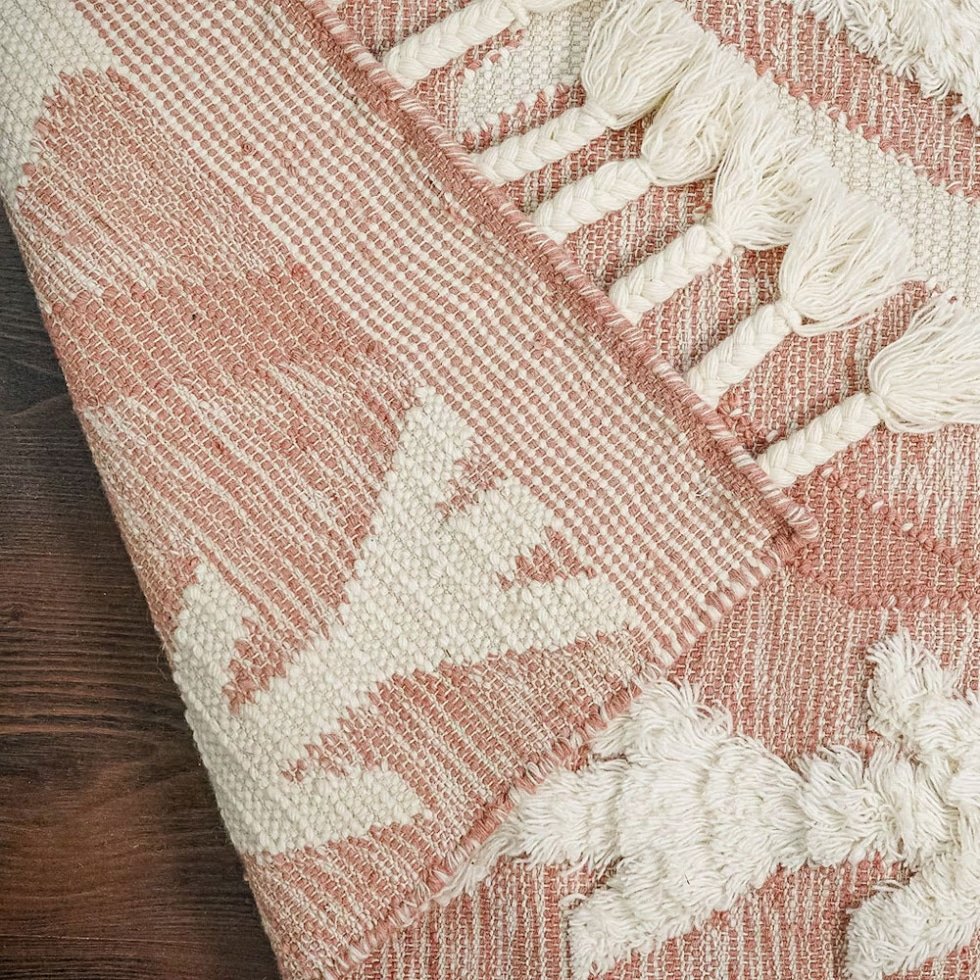 Tappeto kilim morbido color frassino