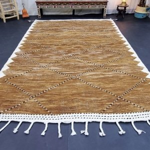 Tappeto kilim berbero marrone