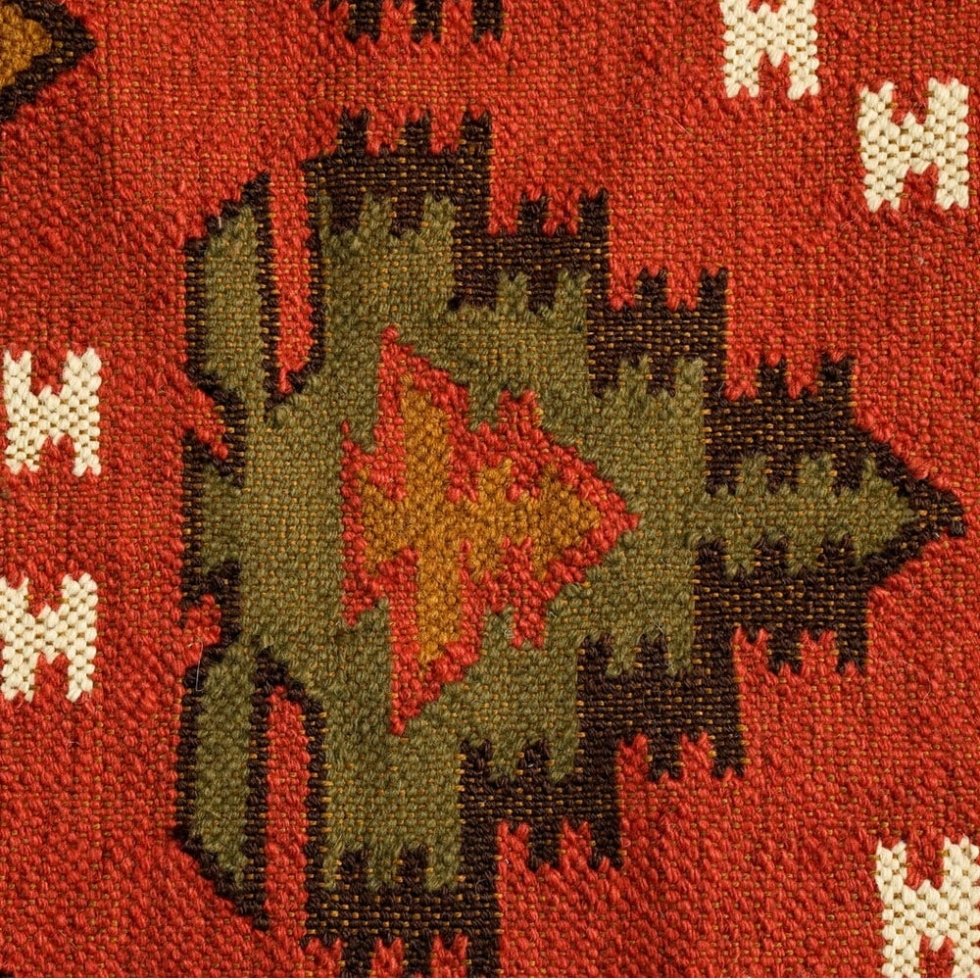 Tappeto kilim indiano ispirato al Natale - immagine 8