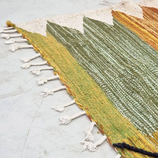 Tappeto kilim marocchino colorato