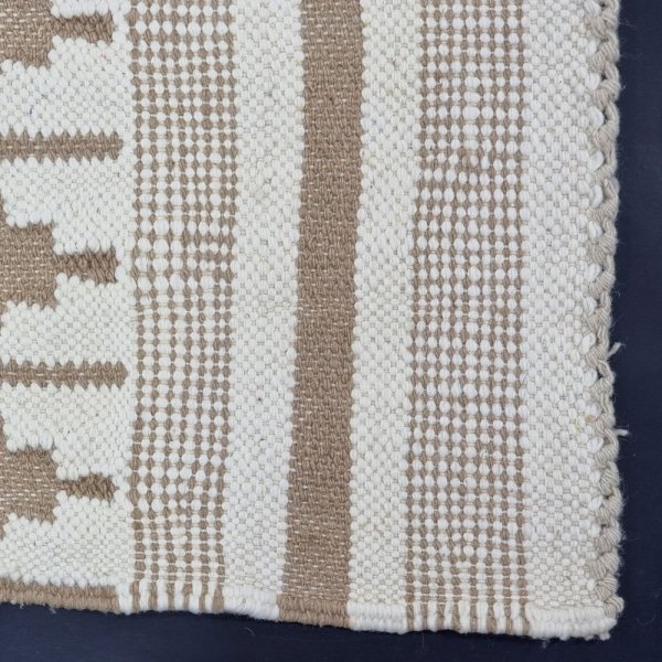 Tappeto kilim marocchino crema