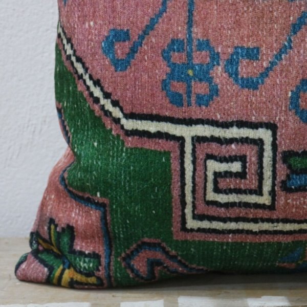 Cuscino kilim verde