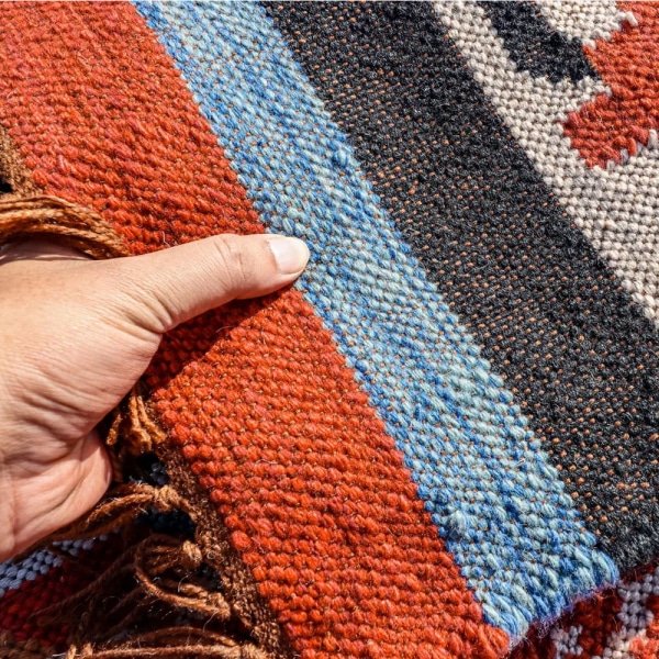 Tappeto kilim in stile nativo americano - immagine 6