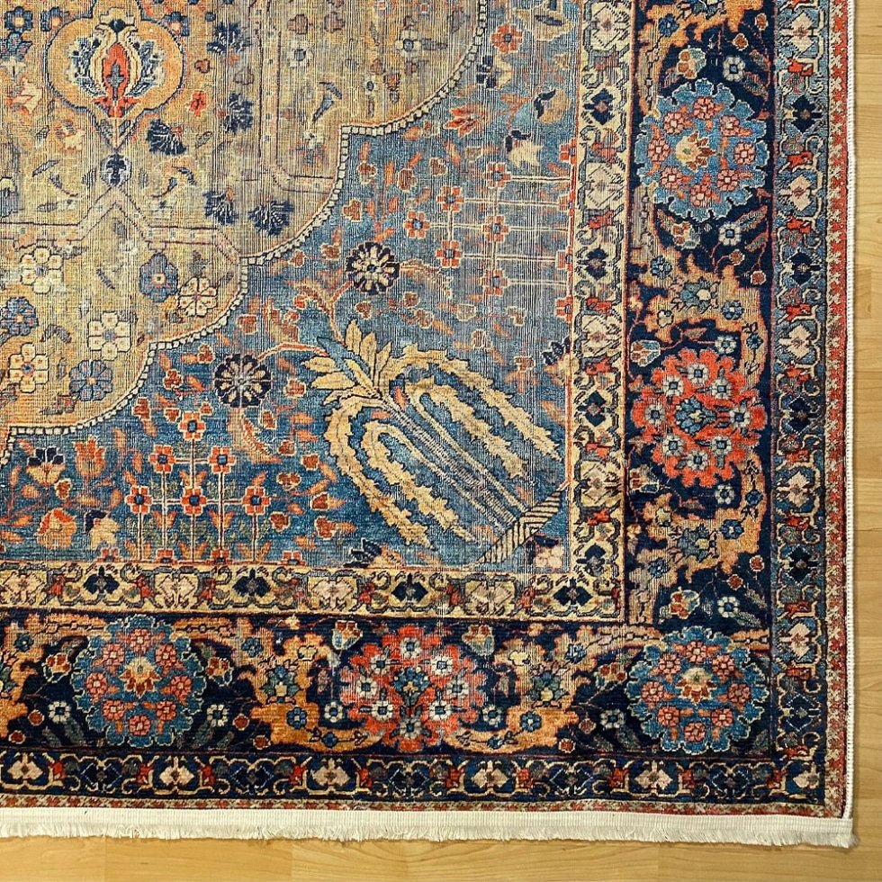 Tappeto orientale lavabile in stile kilim