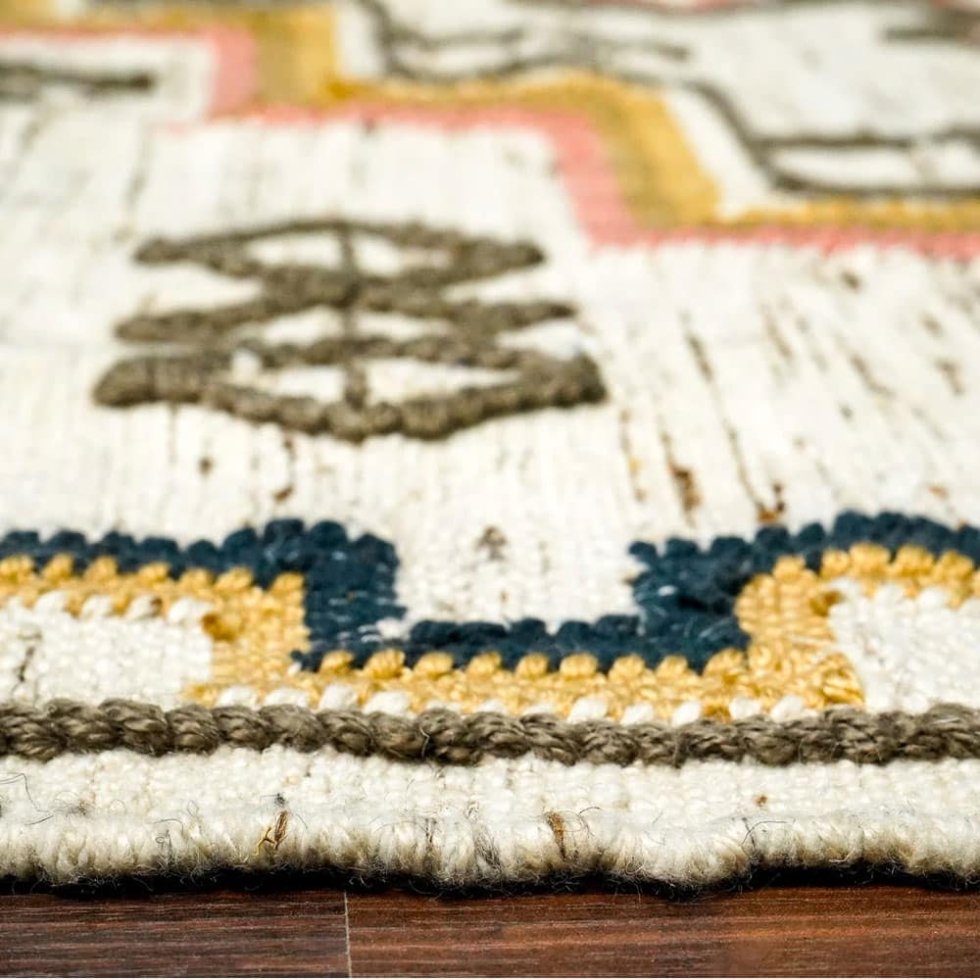 Tappeto kilim etnico tradizionale indiano