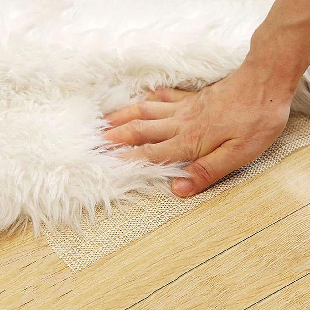 Tappetino antiscivolo bianco per kilim (PVC) Tappetino antiscivolo bianco per kilim (PVC)