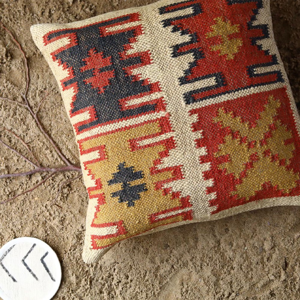 Cuscino in lana kilim Cuscino in lana kilim