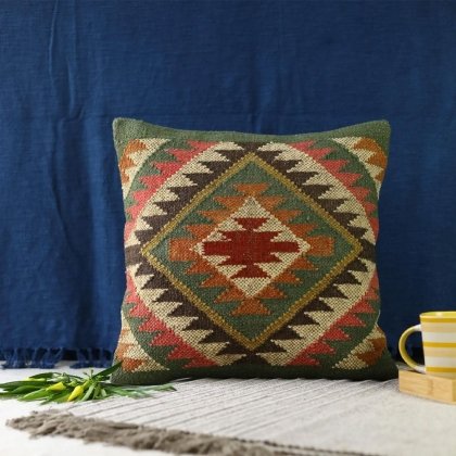 Cuscino kilim in stile turco 18×18