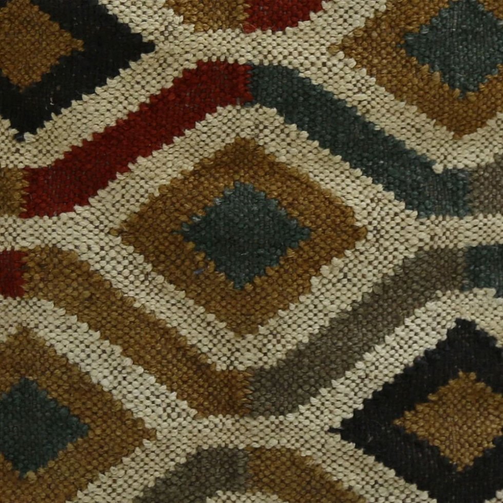 Pouf Kilim in stile azteco