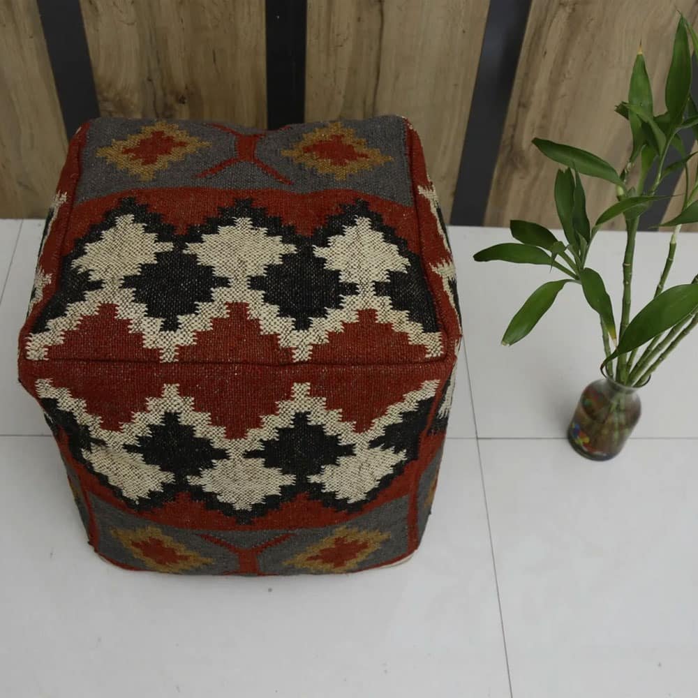 Copripouf Kilim Vintage Berbero Copripouf Kilim Vintage Berbero
