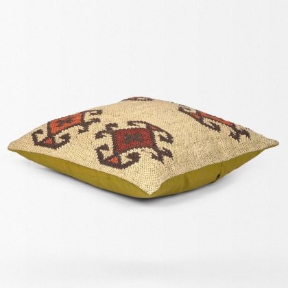 Cuscini navajo kilim avorio