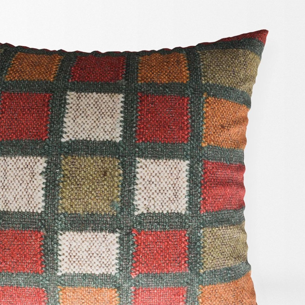 Cuscini kilim con motivo quadrato