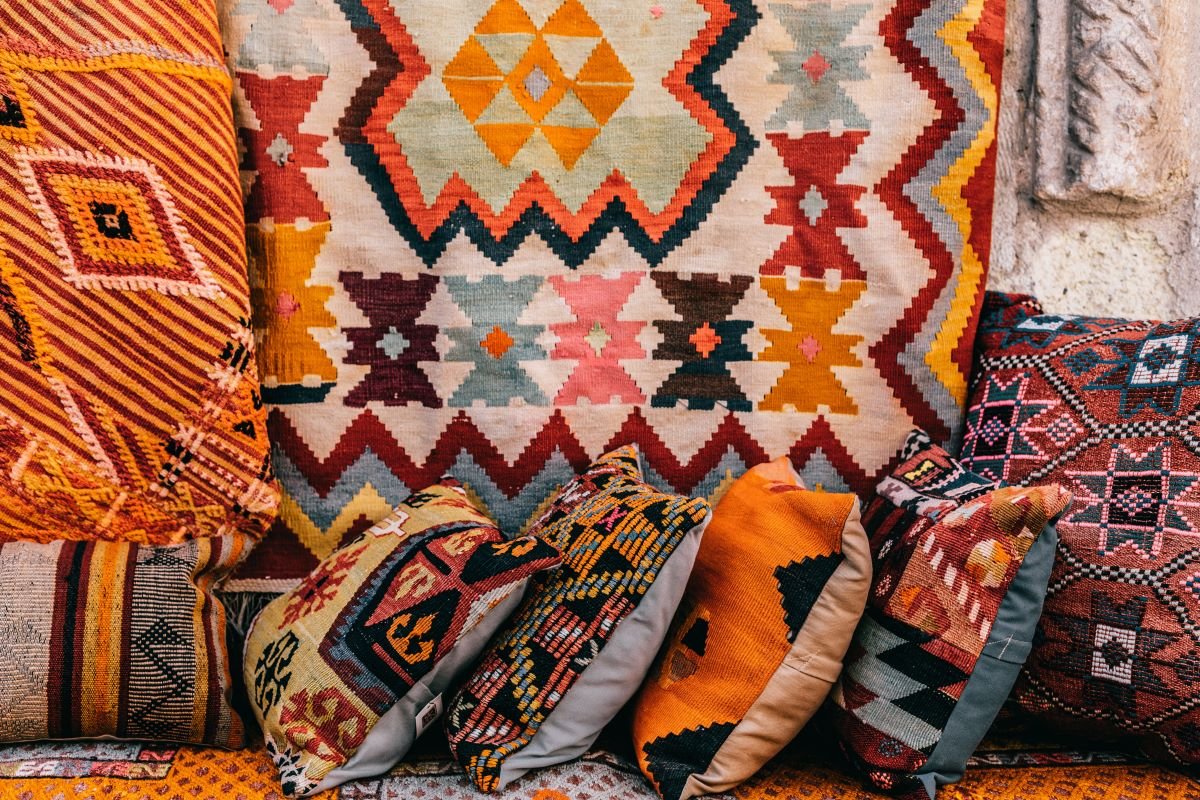 Si possono lavare i cuscini Kilim?